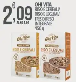 Iper Nonna Isa Ohi Vita Riso e Cereali offerta