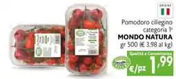 Maxi Family Pomodoro ciliegino MONDO NATURA offerta
