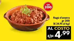 Maxi Family Ragù d'anatra offerta