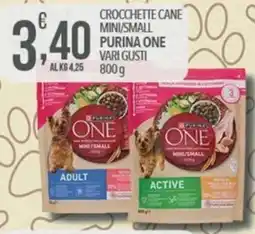 Iper Nonna Isa Crocchette cane mini/small purina one offerta