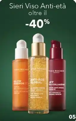 Yves Rocher Sieri Viso Anti-età Yves Rocher offerta