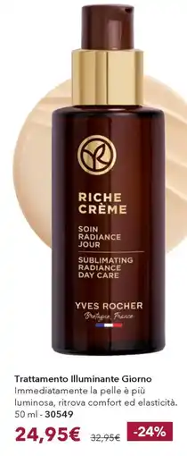 Yves Rocher Riche Crème Soin Radiance Jour offerta