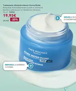 Yves Rocher Yves Rocher Hydra Water-Plump offerta