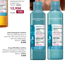 Yves Rocher Yves Rocher latte detergente comfort offerta