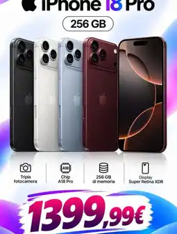 Faga Electronics iPhone 18 Pro offerta