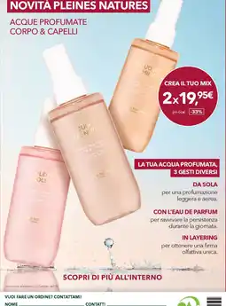 Yves Rocher Acque profumate corpo & capelli offerta