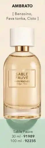 Yves Rocher Sable Fauve Yves Rocher offerta