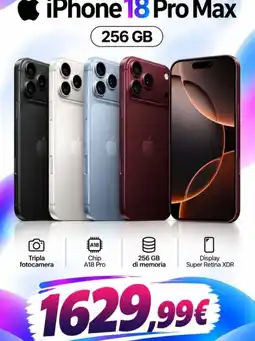 Faga Electronics iPhone 18 Pro Max offerta