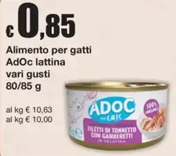 Sì con te Supermercati Adoc lattina offerta