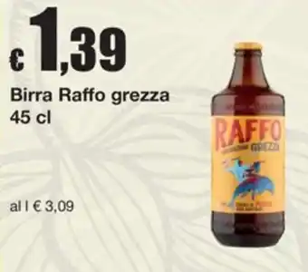 Birra Raffo grezza