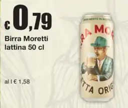 Sì con te Supermercati Birra Moretti offerta