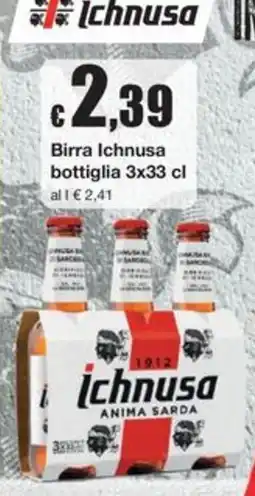 Sì con te Supermercati Birra Ichnusa offerta