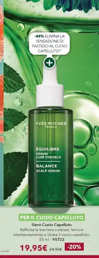 Yves Rocher Yves Rocher Équilibre Siero Cuoio Capelluto offerta