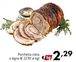 Eurospesa Porchetta cotta a legna offerta