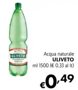 Eurospesa Acqua naturale Uliveto offerta