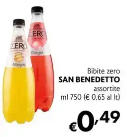 Eurospesa Bibite zero SAN BENEDETTO offerta