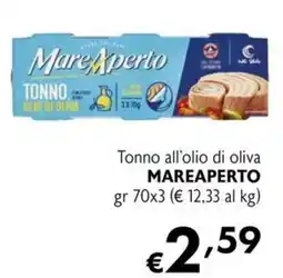 Eurospesa Tonno all'olio di oliva Mareaperto offerta