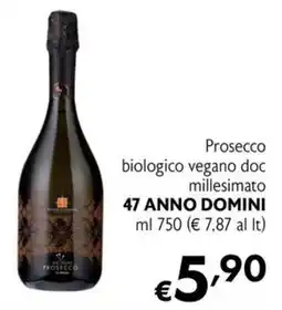 Eurospesa Prosecco biologico vegano doc offerta