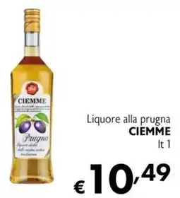 Eurospesa Liquore alla prugna CIEMME offerta