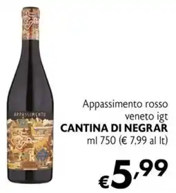 Eurospesa Appassimento rosso veneto igt Cantina di Negrar offerta