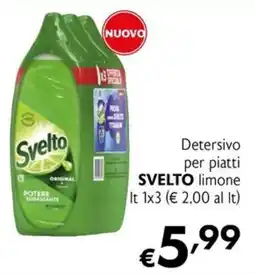Eurospesa Detersivo per piatti Svelto limone offerta