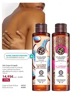Yves Rocher Olio Corpo & Capelli Yves Rocher offerta