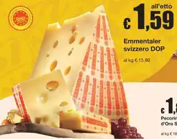 Sì con te Supermercati Emmentaler svizzero DOP offerta