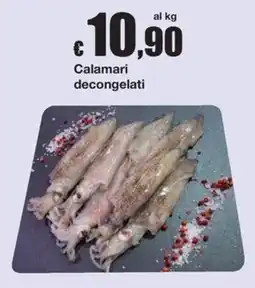 Sì con te Supermercati Calamari decongelati offerta