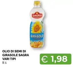 Mercatò Big Olio di semi di girasole Sagra offerta