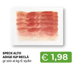 Mercatò Big Speck Alto Adige IGP Reclà offerta