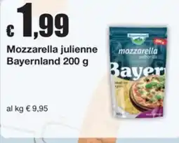 Sì con te Supermercati Mozzarella julienne Bayernland offerta