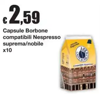 Capsule Borbone