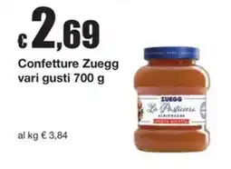 Sì con te Supermercati Confettura Zuegg offerta