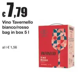 Sì con te Supermercati Vino Tavernello offerta