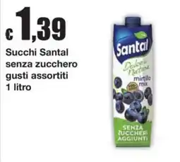 Sì con te Supermercati Succhi Santal offerta