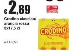 Sì con te Supermercati Crodino classico/ arancia rossa offerta