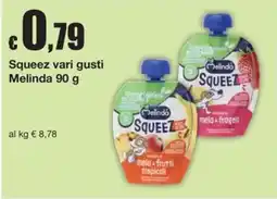 Sì con te Supermercati Squeez vari gusti Melinda offerta