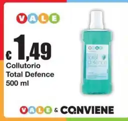Sì con te Supermercati Collutorio Total Defence offerta