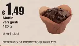 Sì con te Supermercati Muffin vari gusti offerta