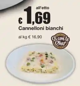 Sì con te Supermercati Cannelloni bianchi offerta