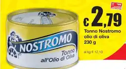 Sì con te Supermercati Tonno Nostromo all'Olio di Oliva offerta