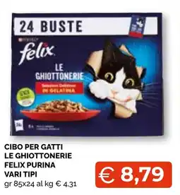 Mercatò Big Le Ghiottonerie Felix Purina offerta