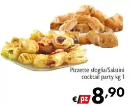 Eurospesa Pizzette sfoglia/Salatini cocktail party offerta