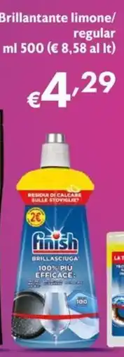 Eurospesa Finish brillasciuga offerta