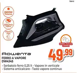 Expert Di Lella Rowenta ferro a vapore offerta
