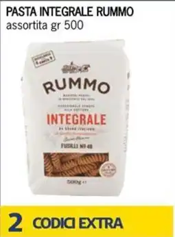 Eurospesa Pasta integrale Rummo assortita offerta