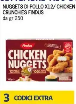 Eurospesa Chicken nuggets Findus offerta