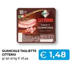 Mercatò Big Guanciale tagliette Citterio offerta
