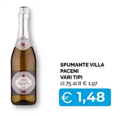 Mercatò Big Spumante Villa Paceni offerta