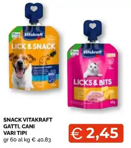 Mercatò Big Snack Vitakraft gatti, cani offerta